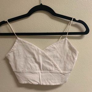 Aeropostale Women's White Vest
